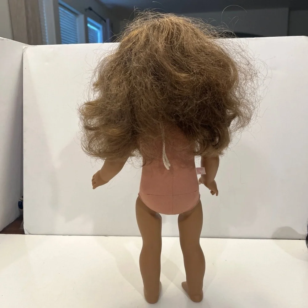 American Girl Doll Pleasant Company Truly Me Straight Brown Hair Brown E…